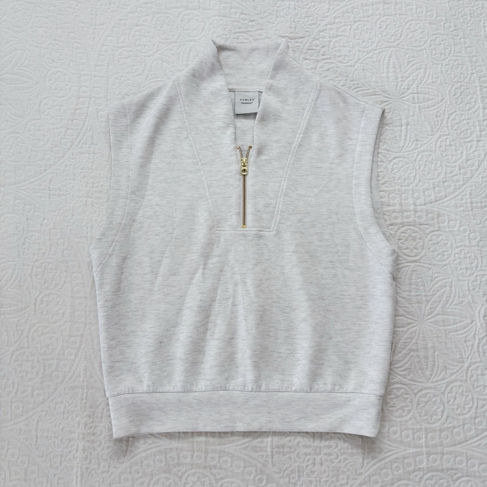 Varley Doublesoft Loretta Half-Zip Sleeveless Swe… - image 2